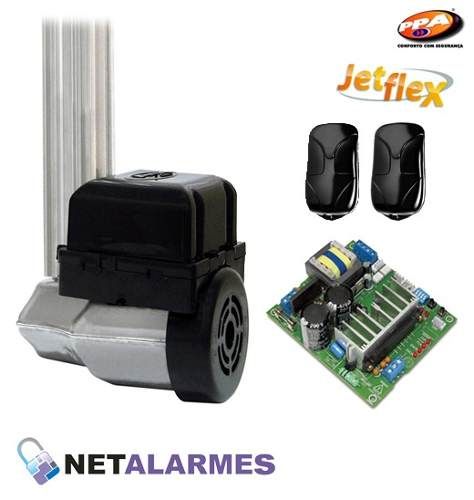 Kit Motor Para Portão Eletronico Basculante Jet Flex Ppa